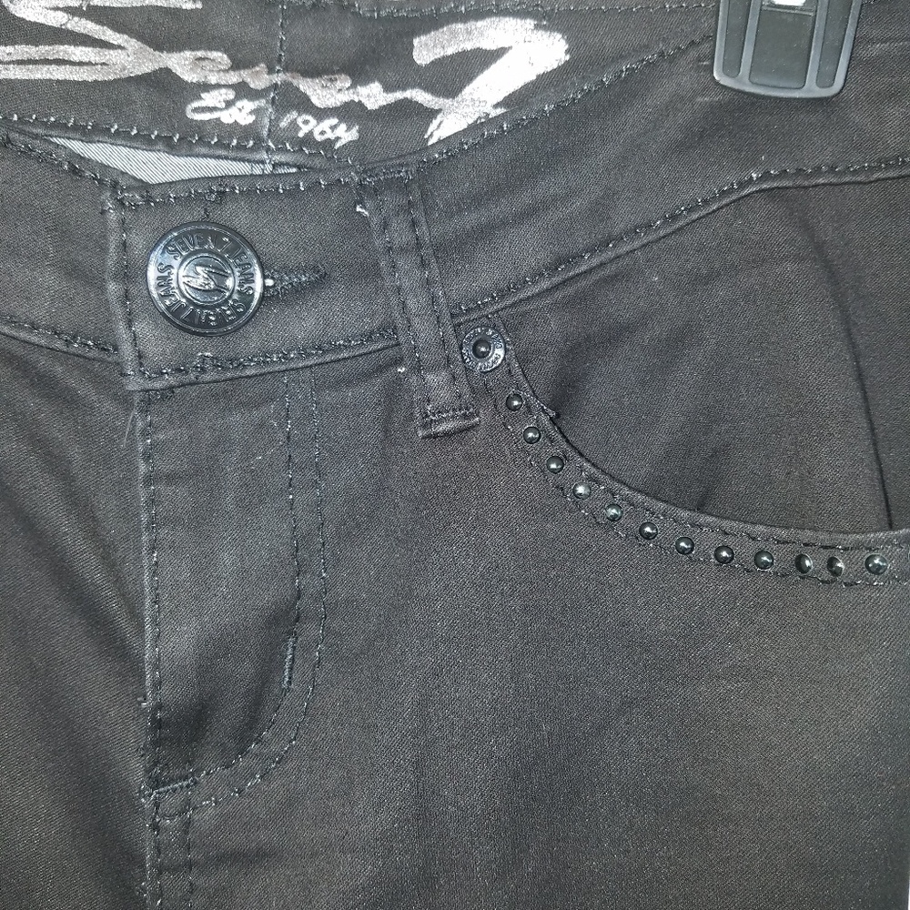 Seven black jean skinny legging
